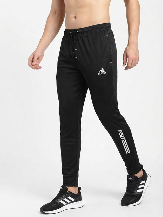Black Modern Looks Men's Dryfit Trouser | Premium Stretchable Fabric | High Quality Sports Trouser