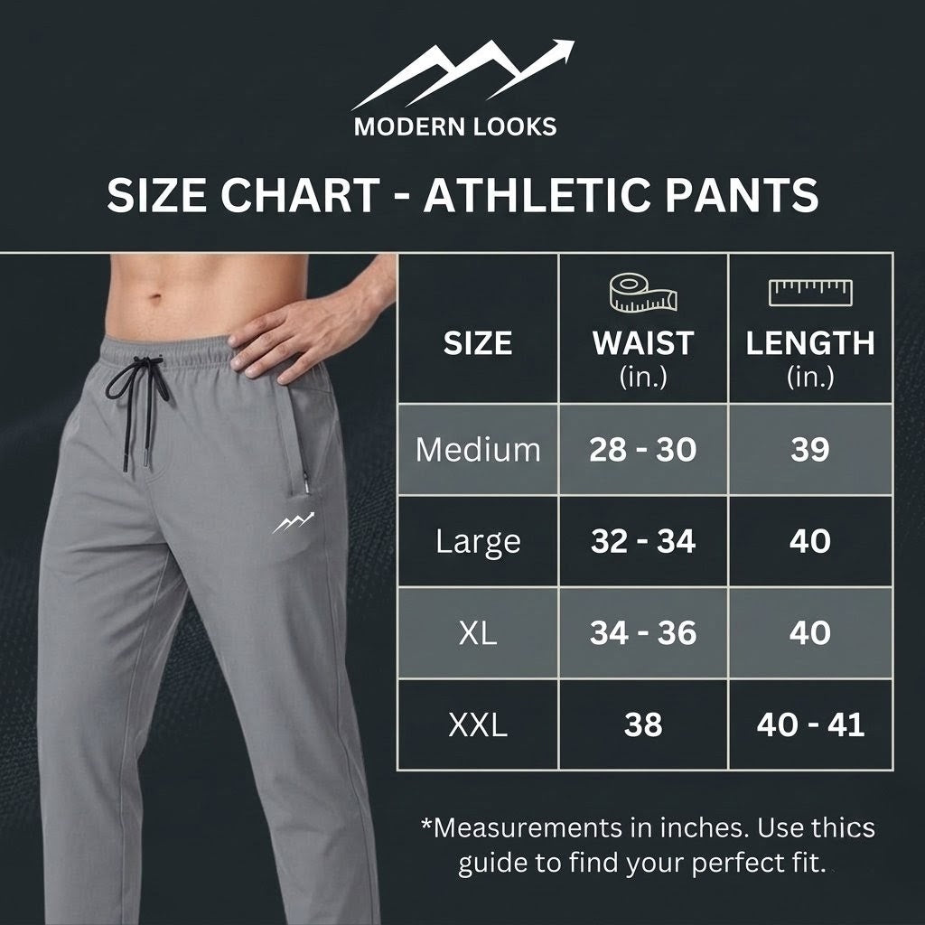 Men's Grey Dryfit Trouser – Premium Stretch Fabric | Modern Activewear & Casual Style