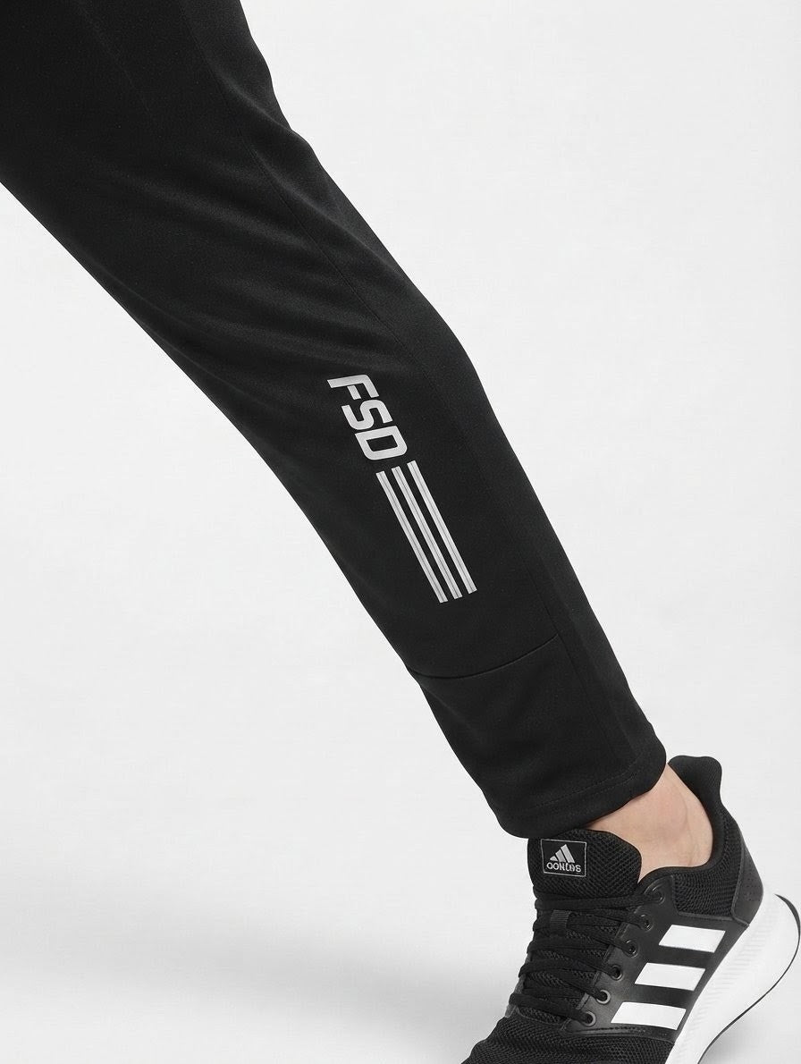 Black Modern Looks Men's Dryfit Trouser | Premium Stretchable Fabric | High Quality Sports Trouser