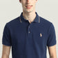 Premium Dark Blue Half-Sleeve Polo Shirt 👕
