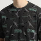 Premium Black China Drop Shoulder T-Shirt for Men – Stylish Oversized Casual Wear