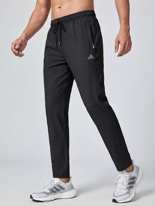 Men's Light Black Dryfit Trouser – Premium Stretch Fabric | Modern Sports & Casual Wear
