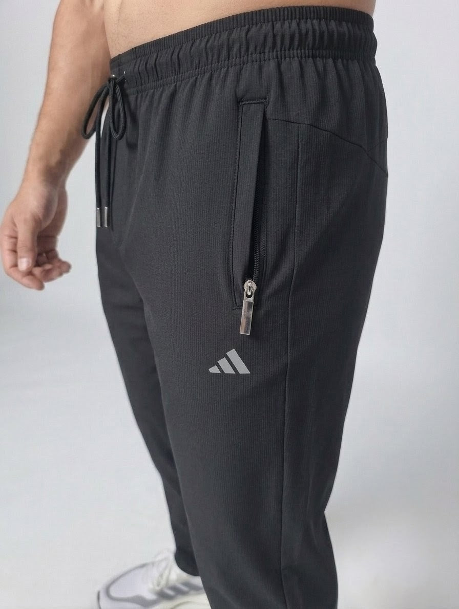 Men's Black China Nylon Trousers – Premium Lightweight & Breathable Fabric