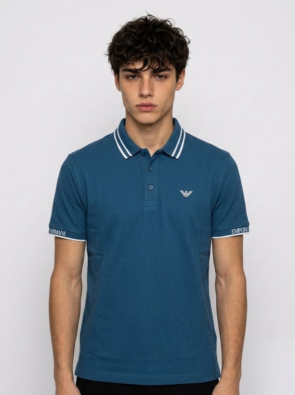 Blue PK Cotton Polo T-Shirt for Men – Premium Quality, Comfortable & Stylish