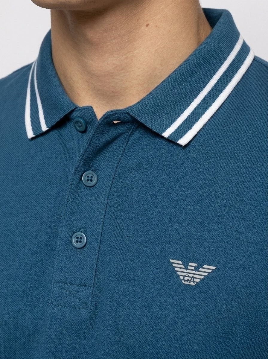 Blue PK Cotton Polo T-Shirt for Men – Premium Quality, Comfortable & Stylish