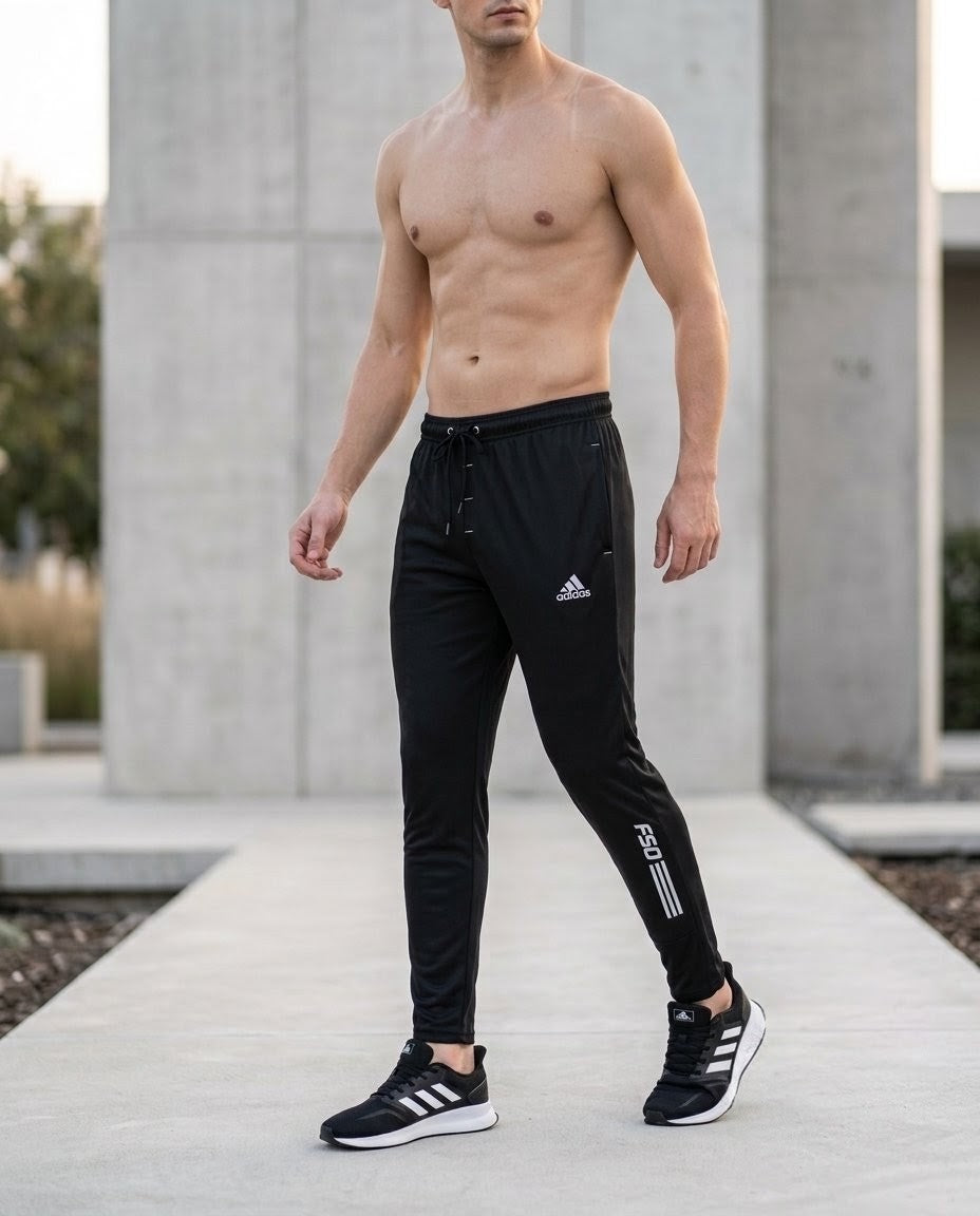 Black Modern Looks Men's Dryfit Trouser | Premium Stretchable Fabric | High Quality Sports Trouser