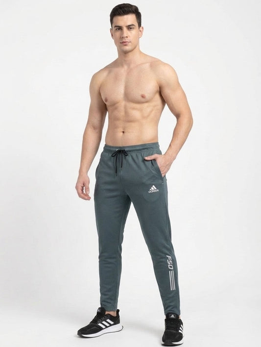 Men's Dark Grey Dryfit Trouser – Premium Stretch Fabric | Sleek Sports & Casual Wear