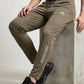 Men's Brown Dryfit Trouser – Premium Stretch Fabric | Stylish Sports & Casual Wear