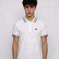 White PK Cotton Polo T-Shirt for Men – Premium Quality, Comfortable & Stylish